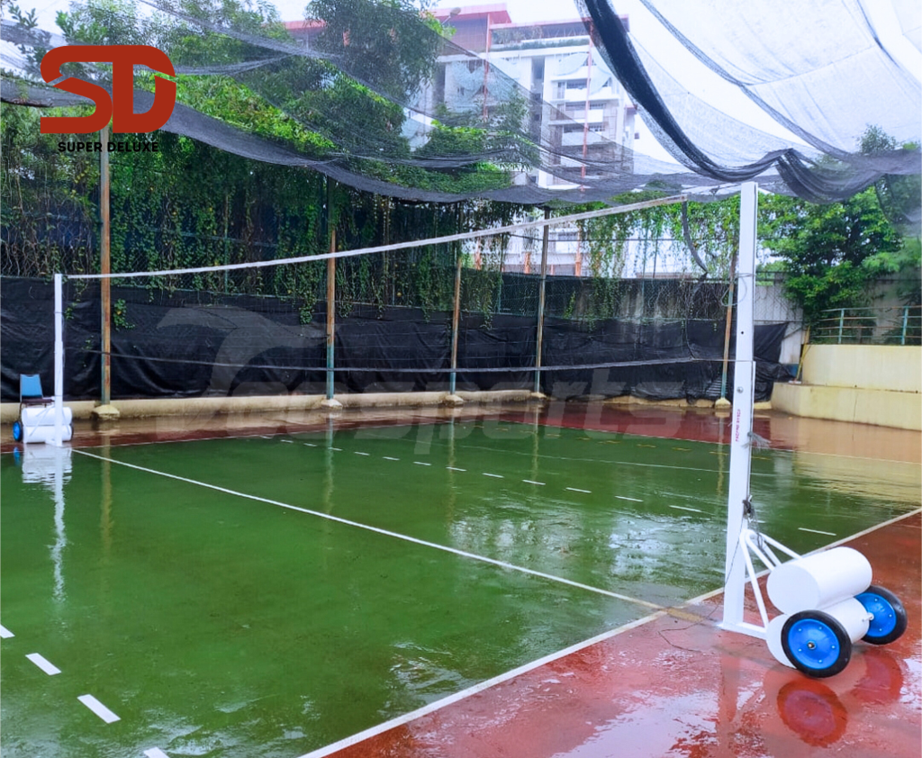 [PRE-ORDER] Super Deluxe Moveable Volleyball Post With Wheel and Weight ...